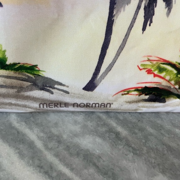 Vintage 🏝Merle ☀️Norman 🏝cosmetics ☀️🏝bag 🏝travel ☀️😂size toiletry 🏝☀️ - Picture 4 of 16